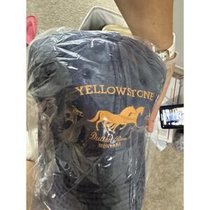 Yellowstone Dutton Ranch Montana Blue Men's Baseball Cap Western Outdoor